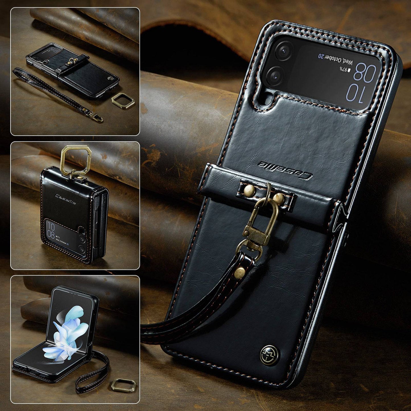 Horse Pattern - Z Flip3/4/5 Case - Samsung