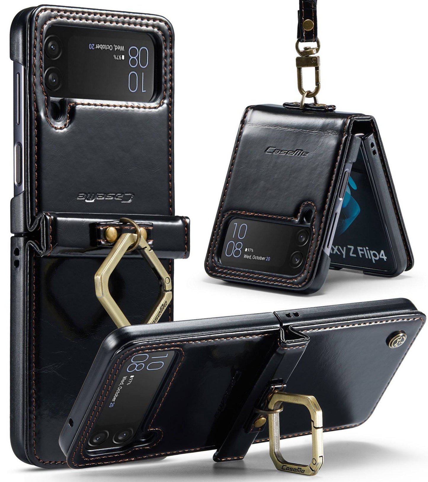 Horse Pattern - Z Flip3/4/5 Case - Samsung