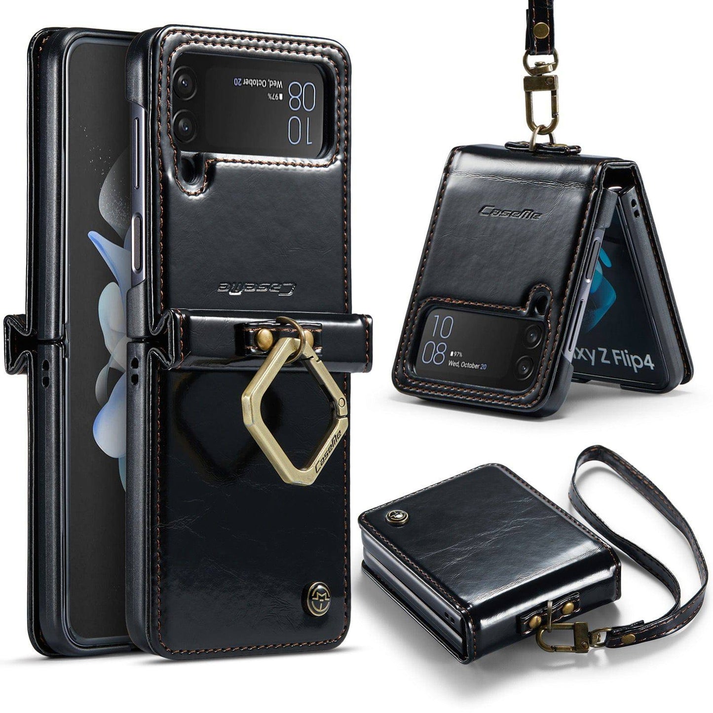 Horse Pattern - Z Flip3/4/5 Case - Samsung
