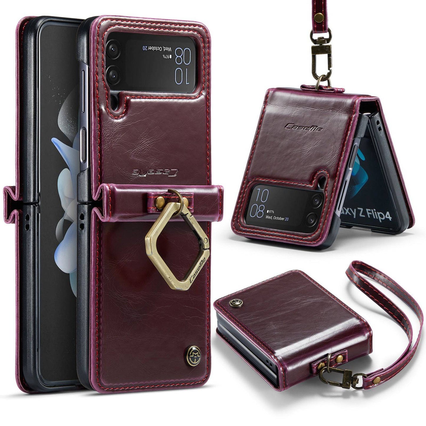 Horse Pattern - Z Flip3/4/5 Case - Samsung