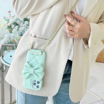 The Butterfly Crossbody Pearl Case - iPhone - HeyFolks