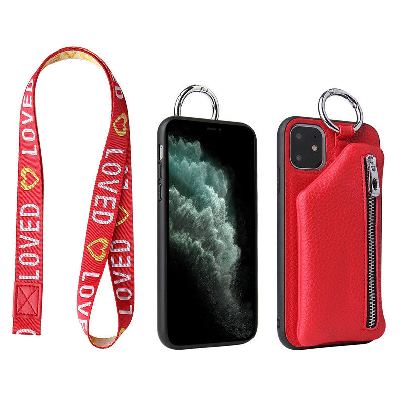 Strap Cord Coin Case - iPhone - HeyFolks