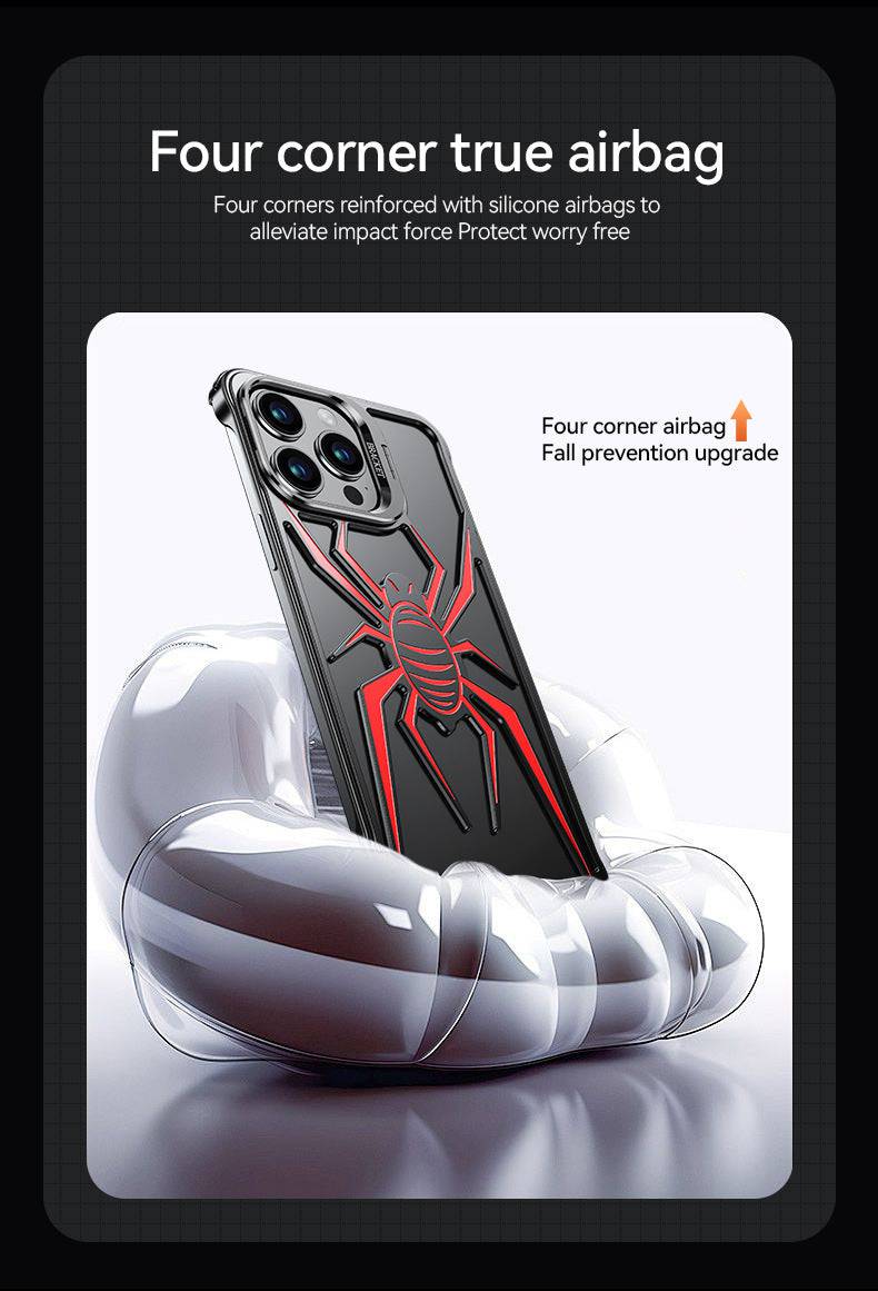 Frameless Metal Spider Case - iPhone