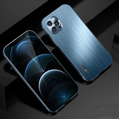 Metal Shatter Resistant Brushed Sleeves Case