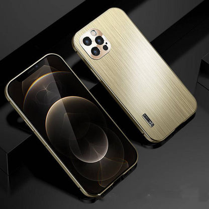 Metal Shatter Resistant Brushed Sleeves Case