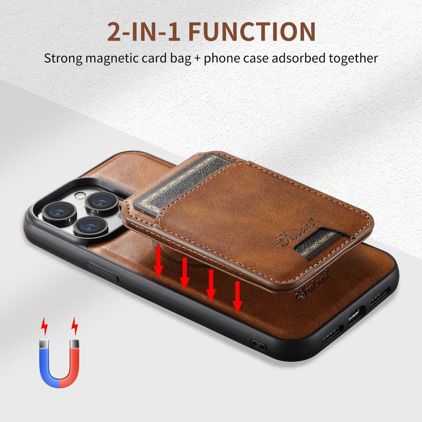 PU Leather EliteGuard Wallet Case