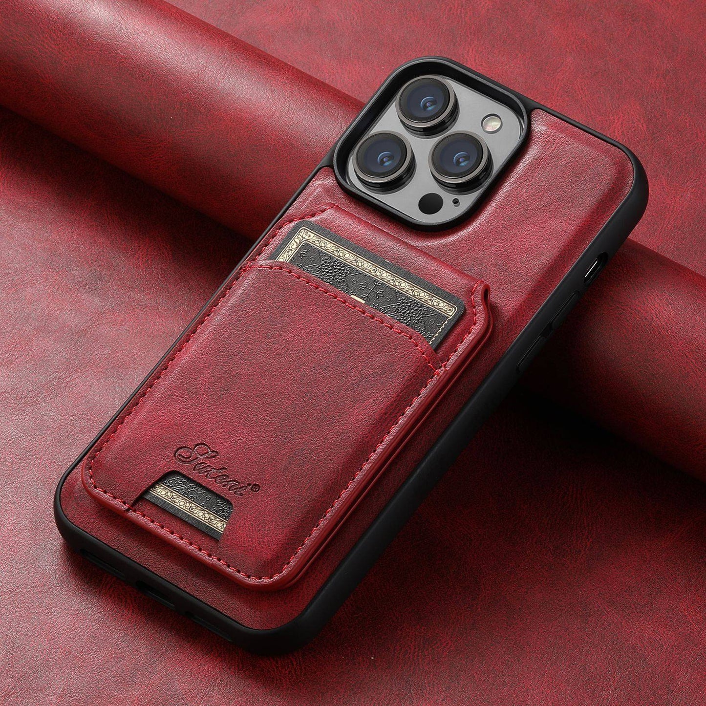 PU Leather EliteGuard Wallet Case