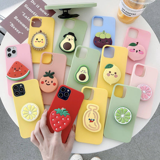 Cute Fruits Holder Phone Case