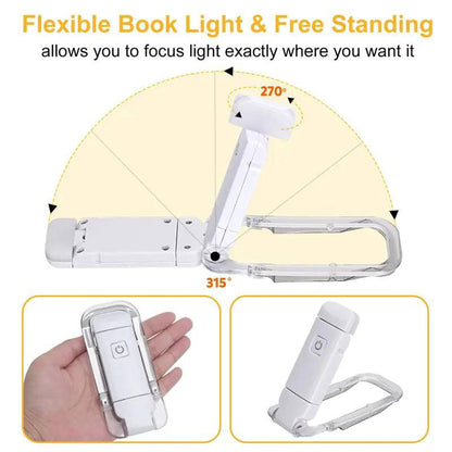 LumiRead v2 LED USB Rechargeable Book Reading Light