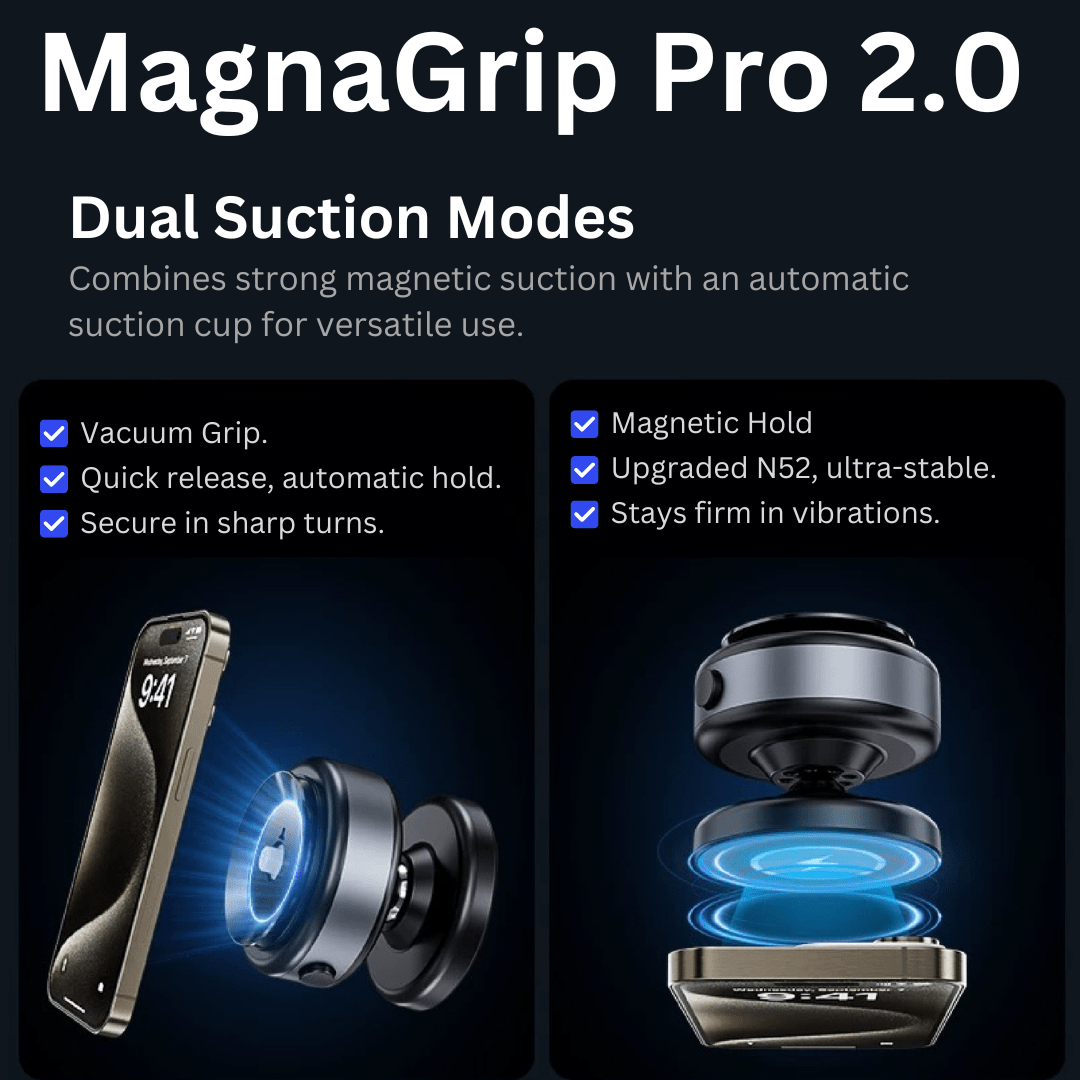 MagnaGrip Pro™ V2.0 Strong Hold, Simplified